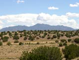 The Ortiz Mountains As Seen From the Rosaria Area